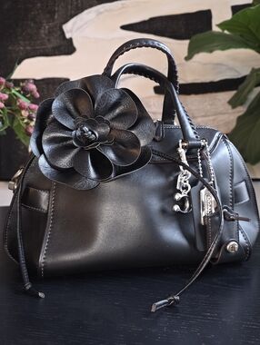 Coach Ace Satchel Black NWOT